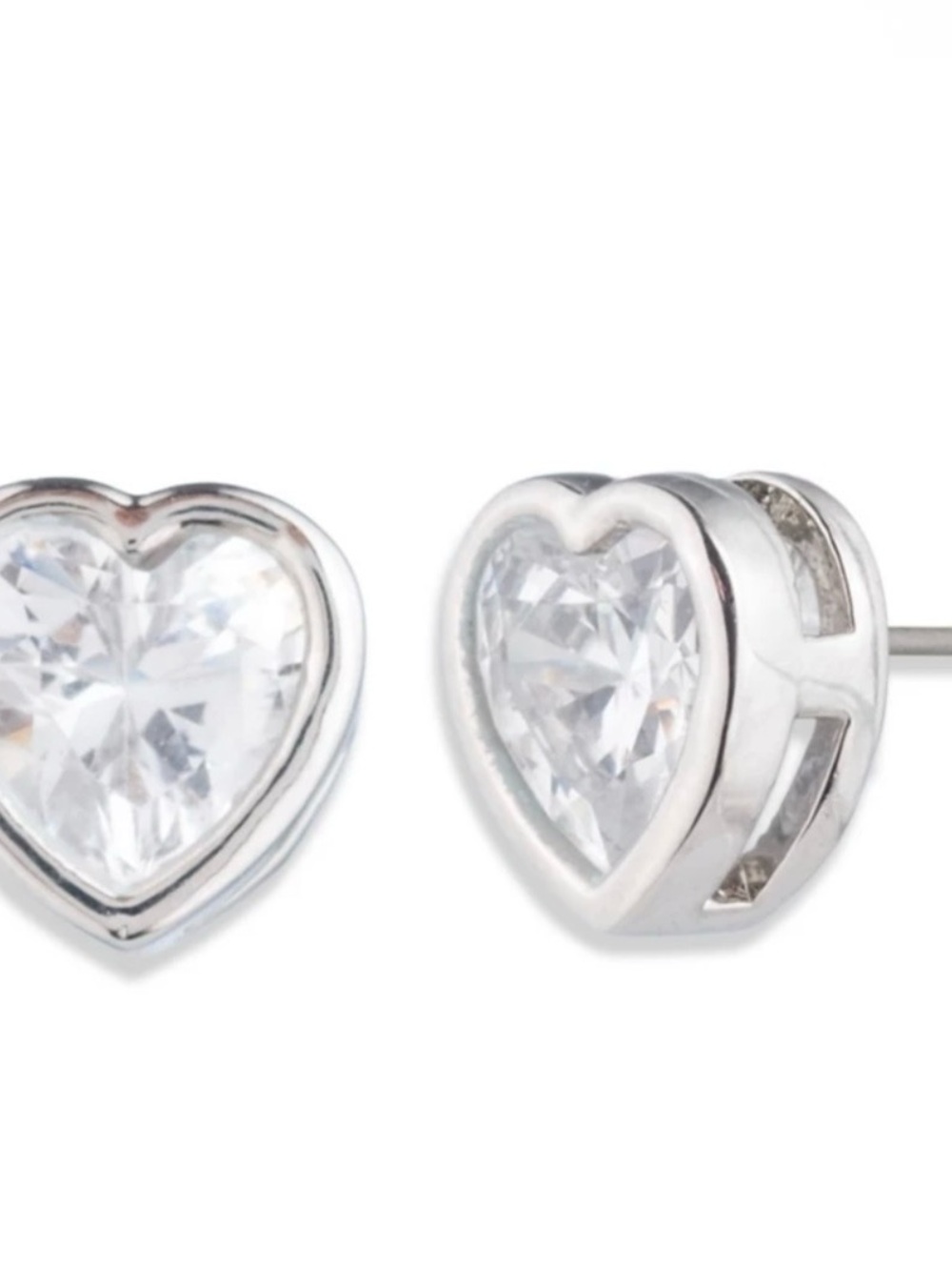 NEW GIVENCHY HEART EARRINGS - Picture 2 of 4